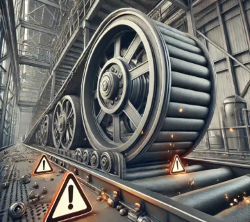 مشکل فنی در درام نوار نقاله و اختلال در انتقال مواد